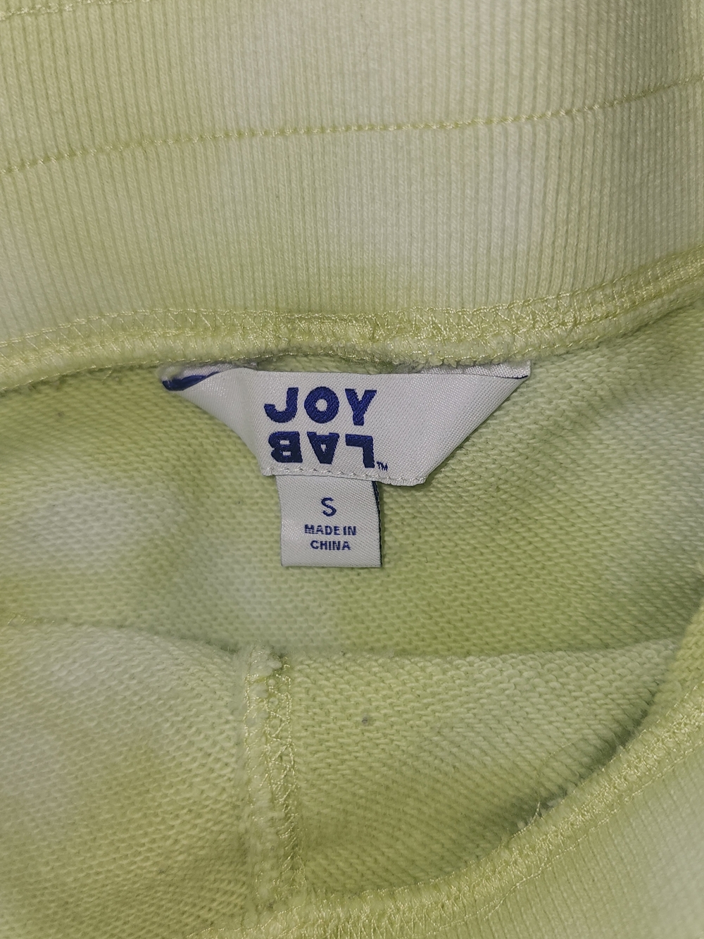 JoyLab Yellow Tie-Dye Pullover Sweat Outfit Set - Picture 4 of 4